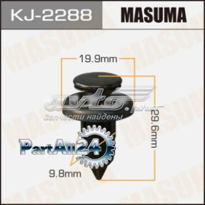 Кріплення решітки радіатора Masuma KJ2288
