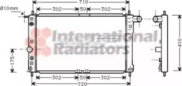 Радіатор основний Tempest TP15616671 ціна, від 49.92 USD