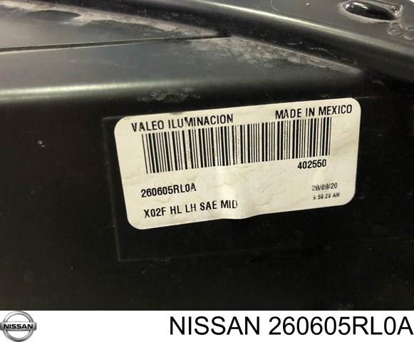 Купити 260605RL0A Nissan/Infiniti Основна фара в зборі ліва