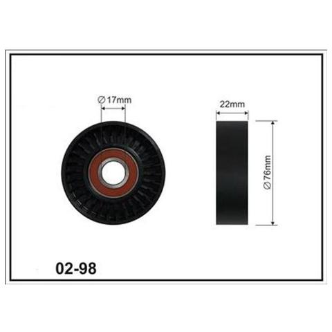 Натяжний ролик CX/Complex CX0298 ціна, від 9.10 USD