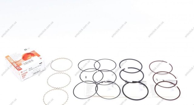 PRDAE391401000SET AMP/Paradowscy Кільця поршневі комплект на мотор, STD.