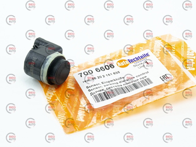 Датчик сигналізації парковки (парктронік), передній Autotechteile 7006606