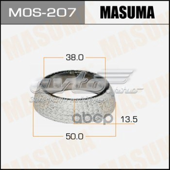 Купити MOS207 Masuma Прокладка монтажна, глушника