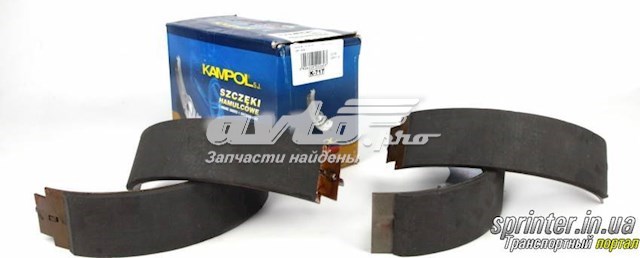 Купити K717 Kampol Колодки гальмові задні, барабанні