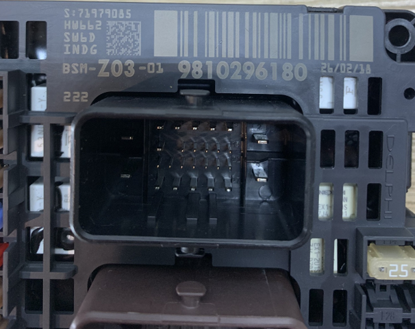  9810296180 Peugeot/Citroen