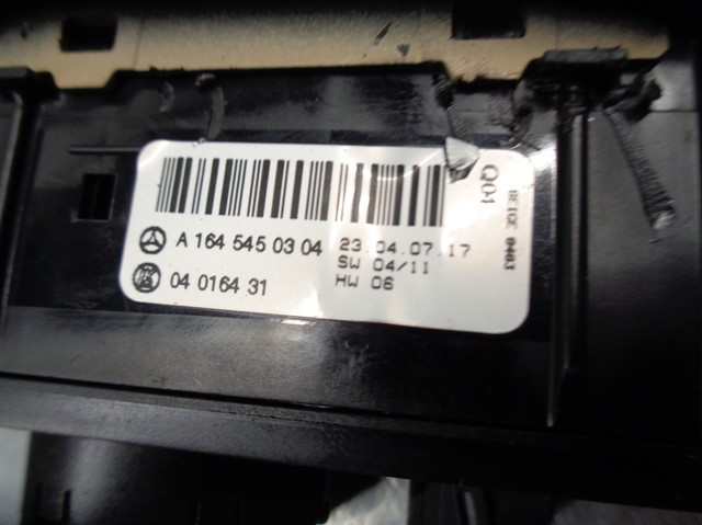 Купити A1645450304 Mercedes Перемикач світла фар, на "торпеді"