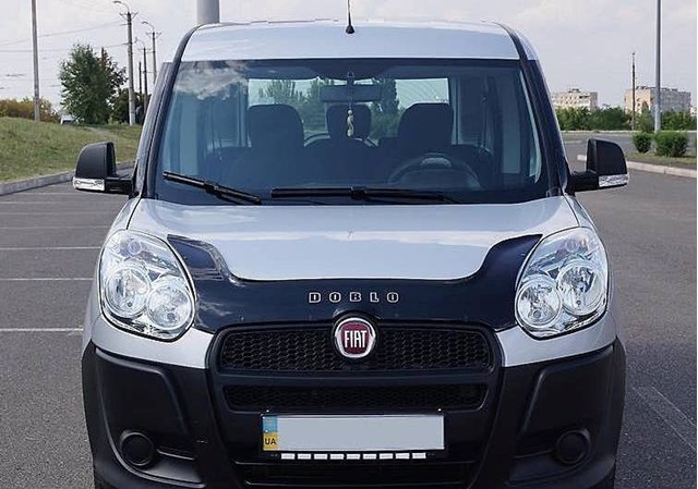  Дефлектор капота Fiat Doblo 2