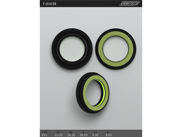 Верхній сальник рульової рейки Emmetec F00318 ціна, від 7.03 USD