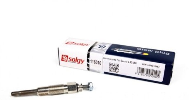 Свіча накалу Solgy 116010 ціна, від 3.94 USD
