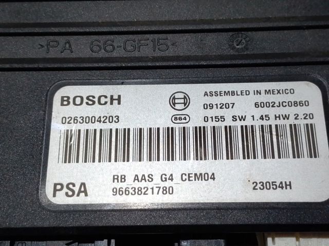 0263004203 Peugeot/Citroen 