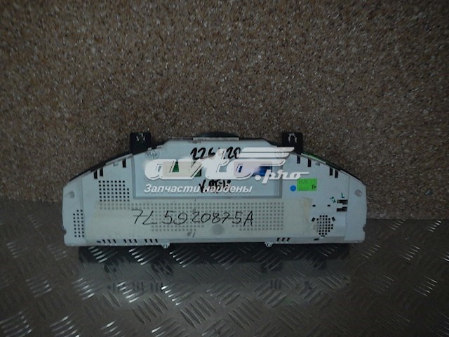 7L5920875A Porsche Щиток приладів додатковий
