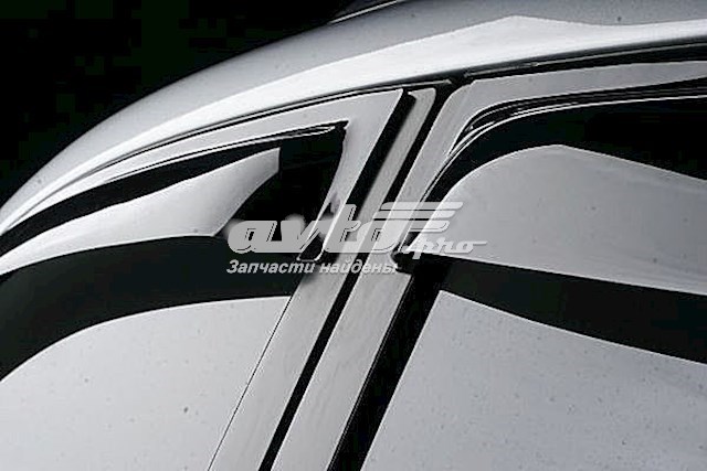 Дефлектор-обтікач (вітровики) на скло дверей, комплект 4 шт. Nissan Murano (Z51) (Нісан Мурано)