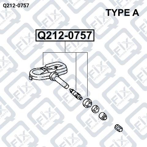 Манометр повітряний Q-fix Q2120757 ціна, від 22.65 USD