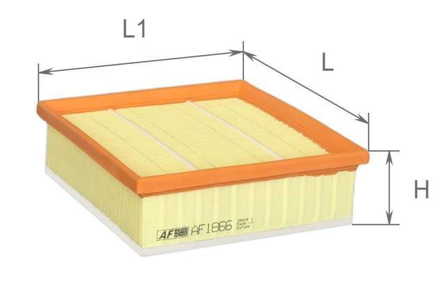 Елемент повітряного фільтра Alpha Filter AF1866 ціна, від 3.94 USD