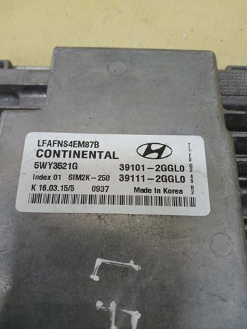  Hyundai/Kia 391012GGL0 ціна, від 62.52 USD