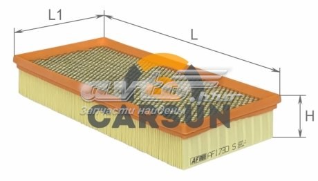 Елемент повітряного фільтра Alpha Filter AF1730S ціна, від 5.67 USD