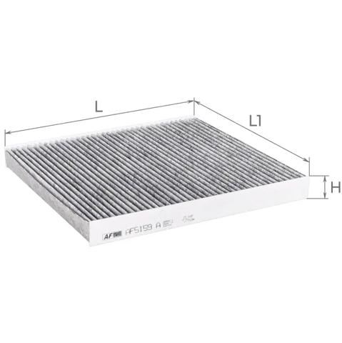 Фільтр повітряний обігрівача Alpha Filter AF5159A ціна, від 5.72 USD