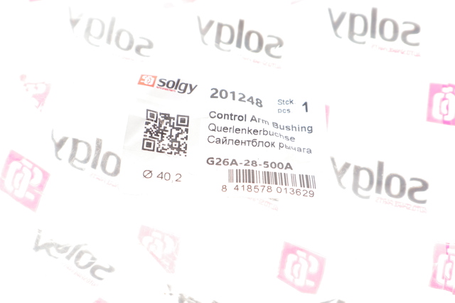 201248 Solgy Сайлентблок заднього поперечного важеля