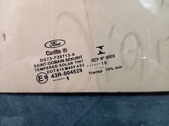 Купити DS73F25713A Ford Скло задньої двері лівої