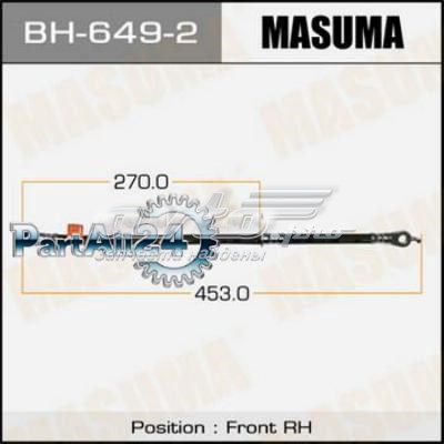 BH6492 Masuma Шланг гальмівний задній
