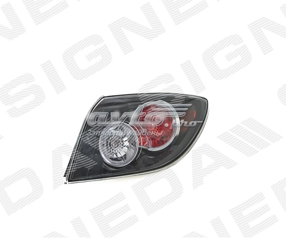 Ліхтар задній правий, зовнішній Mazda DFR751150C ціна, від 66.59 USD