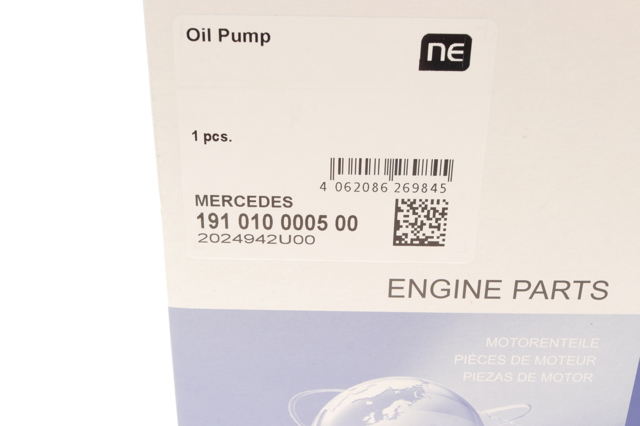 Помпа масляна NE/NPR 191010000500 ціна, від 183.13 USD