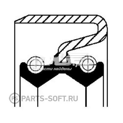 Сальник коробки передач Corteco 12011380 ціна, від 2.22 USD