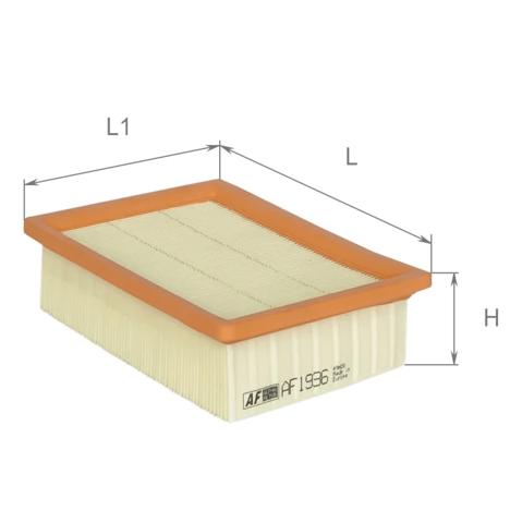 Елемент повітряного фільтра Alpha Filter AF1936 ціна, від 3.41 USD
