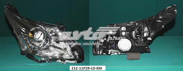 Права блок фара Depo/Loro/Abakus 21211P2RLDEM ціна, від 163.12 USD