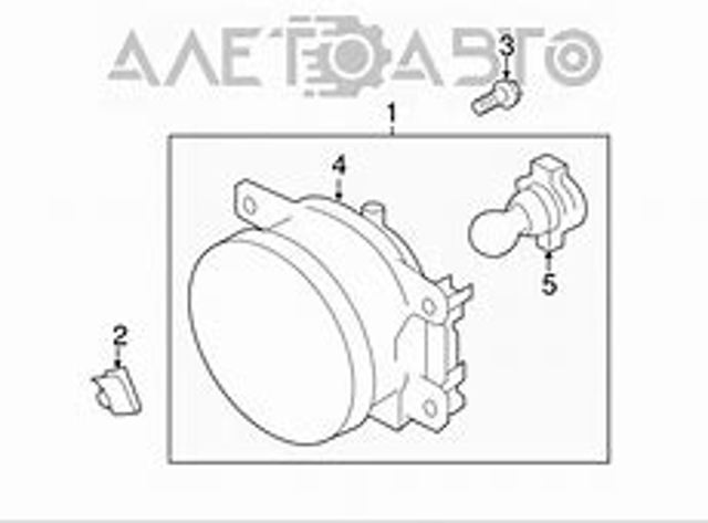 FP6727322 FPS Молдинг арки крила переднього, правий
