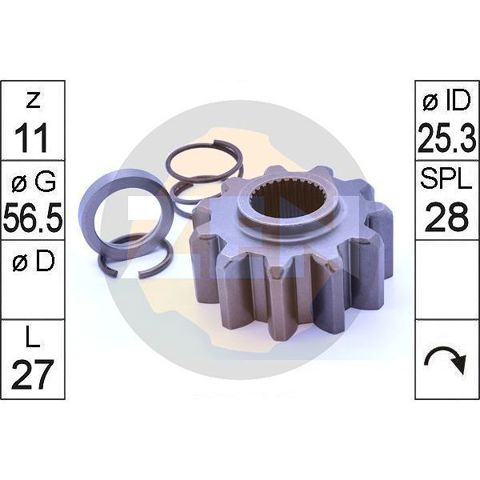 Стартер автомобільний REMA-PARTS 114331