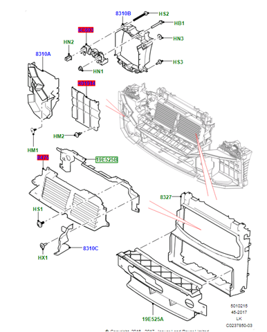  LR033414 Land Rover