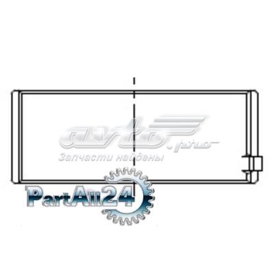 Купити 001HL10220000 Mahle Original Вкладиші колінвала, корінні, комплект, стандарт (STD)