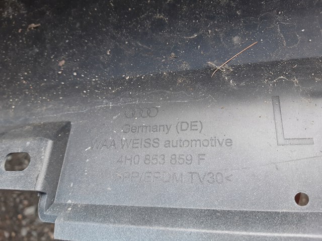 Накладка зовнішня (молдинг) порога, лівий VAG 4H0853859F ціна, від 1.39 USD