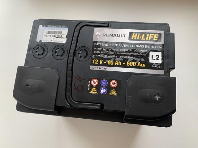 Батарея акумуляторна Renault (RVI) 7711947964 ціна, від 134.49 USD