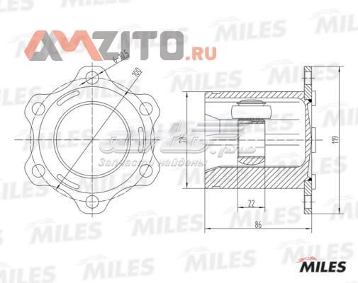 ШРКШ внутрішній, передній Miles GA10008 ціна, від 46.01 USD