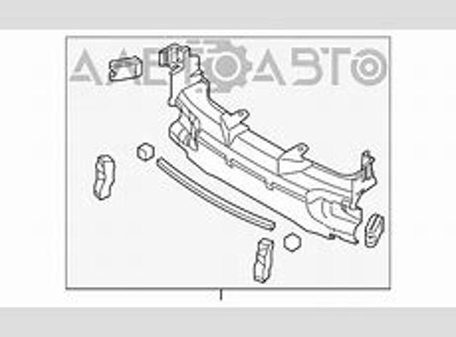 Повітроводи системи охолодження двигуна FPS FP4424215 ціна, від 24.96 USD