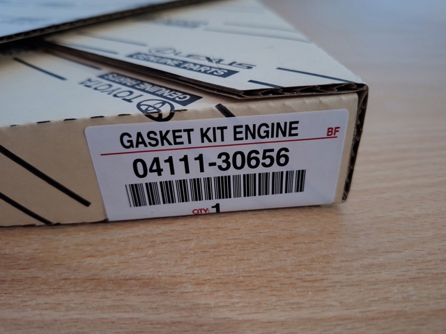 Комплект прокладок двигуна, повний Toyota 411130654 ціна, від 151.99 USD