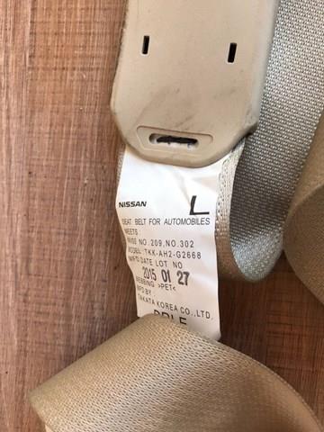 Пасок безпеки передній лівий 868854BA8B Nissan/Infiniti