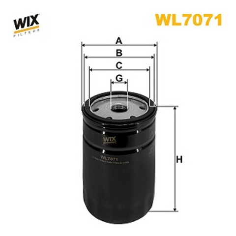 WL707112 WIX Фільтр масла
