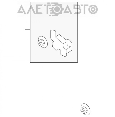 Купити FP2820288 FPS Замок капота, правий
