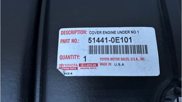 Аеродинамічні обважування Toyota 514410E101 ціна, від 121.13 USD