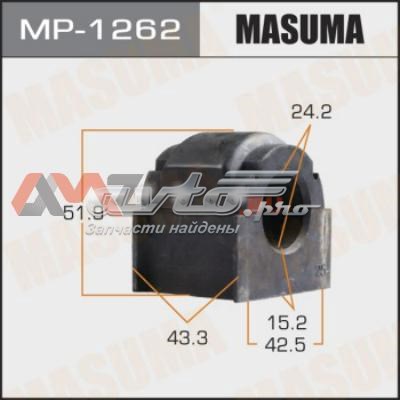 Втулка переднього стабілізатора MP1262 Masuma