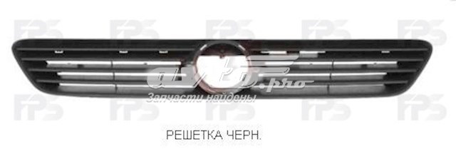 Облицювання радіатора FPS FP5051990 ціна, від 14.39 USD