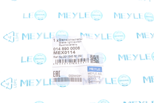 Жабка стопів Meyle 148900008