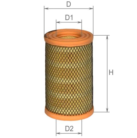 AF0012 Alpha Filter Повітряний фільтр двигуна
