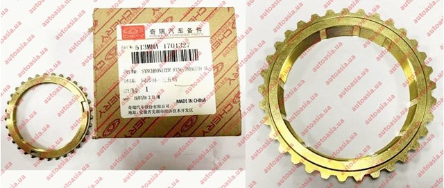 513MHA1701327 Chery Кільце синхронізатора
