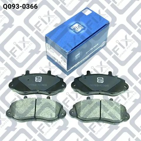 Гальмівні колодки Q-fix Q0930366 ціна, від 17.01 USD