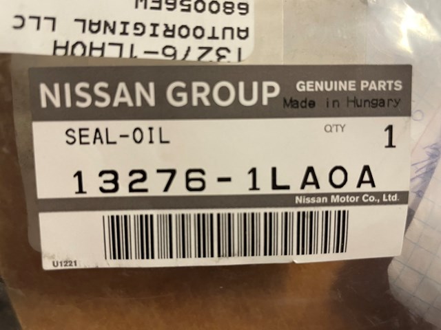 Кільце ущільнювальне свічкового колодязя Nissan/Infiniti 132761LA0A