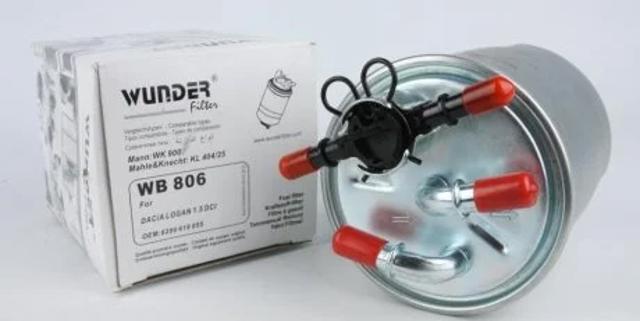 Фільтр тонкого очищення палива Wunder WB806 ціна, від 20.23 USD